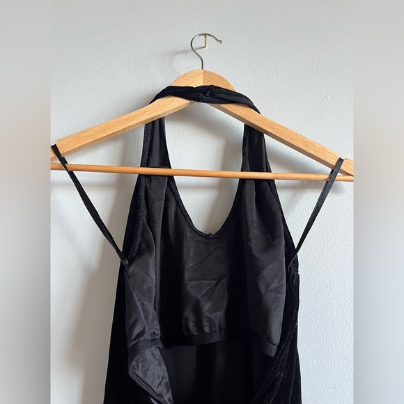 Vintage velvet halter top - Picture 4 of 4